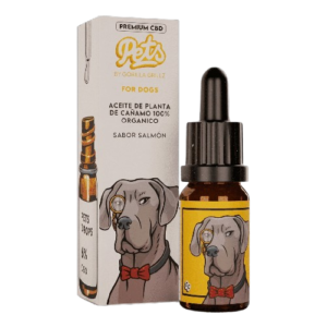 Aceite CBD 6% para perros con salmon